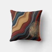 はっきりした抽象芸術 クッション (裏面)