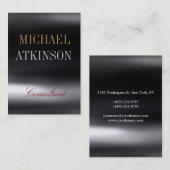 はっきりした文字クリエイティブユニークチャビー 名刺 (正面/裏面)