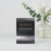 はっきりした文字クリエイティブユニークチャビー 名刺 (スタンド正面)