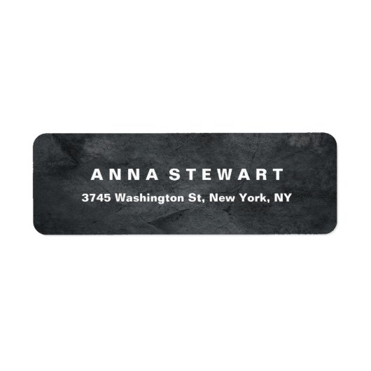 はっきりした文字グエレガントレーテクスチャプロフェッショナルモダン ラベル (正面)