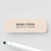 はっきりした文字スタイリッシュプロフェッショナル 名札 (インサイチュ)
