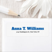 はっきりした文字レブクラシカルルエレガントブとホワイト ラベル (インサイチュ)