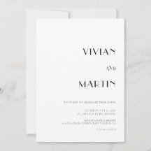 はっきりした文字白黒結婚のオールインワンQR