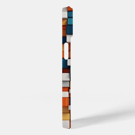 はっきりした方形 Case-Mate iPhoneケース (裏面 / 右)