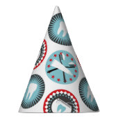 はっきりした歯科パターン – 歯科歯科衛生士 パーティーハット (右)