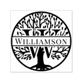 はっきりした独身のイニシャル名#1FR セルフインキングスタンプ (デザイン)