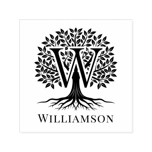 はっきりした独身のイニシャル名#2B2 セルフインキングスタンプ (デザイン)