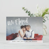 はっきりした白書の|写真発表を開始 招待状 (スタンド正面)