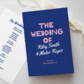 はっきりした種ファンキーモダンカラフルブルーピ結婚ンク プログラム