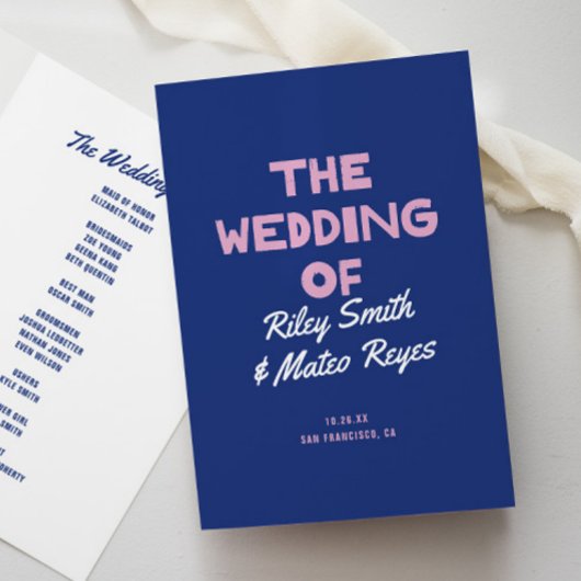 はっきりした種ファンキーモダンカラフルブルーピ結婚ンク プログラム