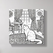 はっきりした簡単猫#10