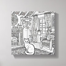 はっきりした簡単猫#18