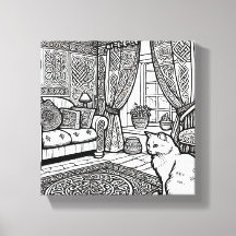 はっきりした簡単猫#1