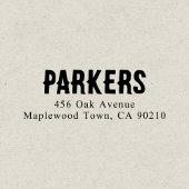 はっきりした素朴装飾シンプル セルフインキングスタンプ