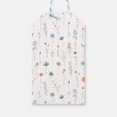 はっきりした結婚エレガントフローラ ギフトタグ (裏面)