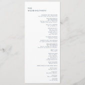 はっきりした結婚エレガントフローラ プログラム (裏面)