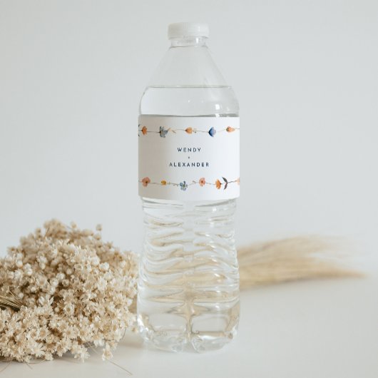 はっきりした結婚エレガントフローラ ペットボトルラベル