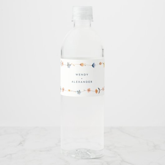 はっきりした結婚エレガントフローラ ペットボトルラベル (正面)