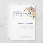 はっきりした結婚エレガントフローラ 招待状 (正面)