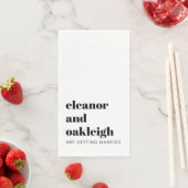 はっきりした結婚モダンタイポグラフィの白い背景 (インサイチュ)