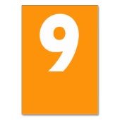 はっきりした結婚レトロ テーブルナンバー (正面)