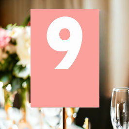 はっきりした結婚レトロ テーブルナンバー