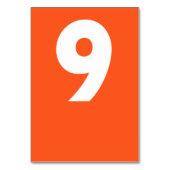 はっきりした結婚レトロ テーブルナンバー (正面)