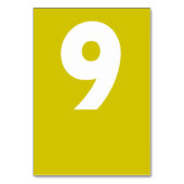 はっきりした結婚レトロ テーブルナンバー (正面)