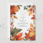 はっきりした結婚紅葉 セーブザデート (正面)