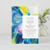 はっきりした絵を描抽象芸術 招待状 (スタンド正面)