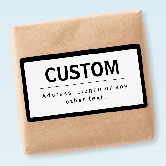 はっきりした編モダン集文字 | ブラック&ホワイト ラベル