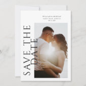 はっきりした縦型モダン写真の救D型 セーブザデート (正面)