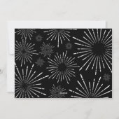 はっきりした脚本happy new year 数々の photo new year シーズンカード (裏面)