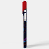 はっきりした色>抽象芸術線鮮やか Case-Mate iPhoneケース (裏面 / 左)