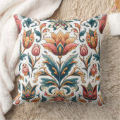 はっきりした華美フローラ装飾用クッション クッション (ブランケット)