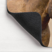 はっきりした走野生の馬の山救を取り除く マウスパッド (コーナー)