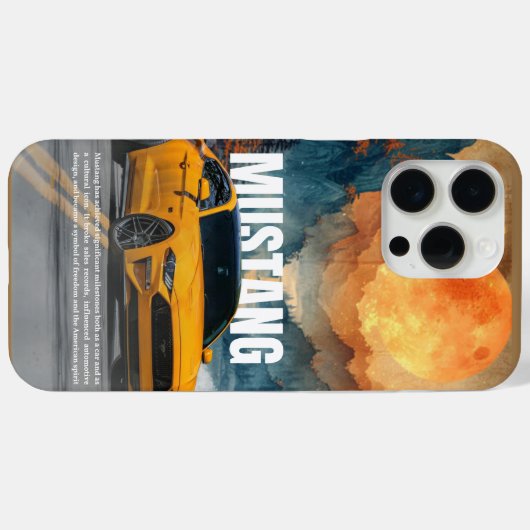 はっきりした車のArt Phone Case Case-Mate iPhoneケース (裏面 (横))