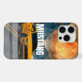 はっきりした車のArt Phone Case iPhoneケース (裏面横)