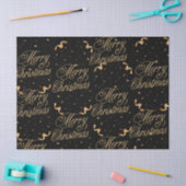 はっきりした金ゴールド 薄葉紙 (クラフト)