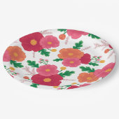 はっきりした開花紙プレート ペーパープレート (アングル)