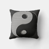はっきりした陰陽プリントスタイル クッション (裏面)