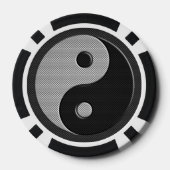 はっきりした陰陽プリントスタイル ポーカーチップ (裏面)