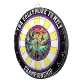 はっきりした飛んでいるダックス目標 ダーツボード (正面右)