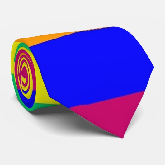 はっきりした2つを縞で飾ります ネクタイ (ロール)