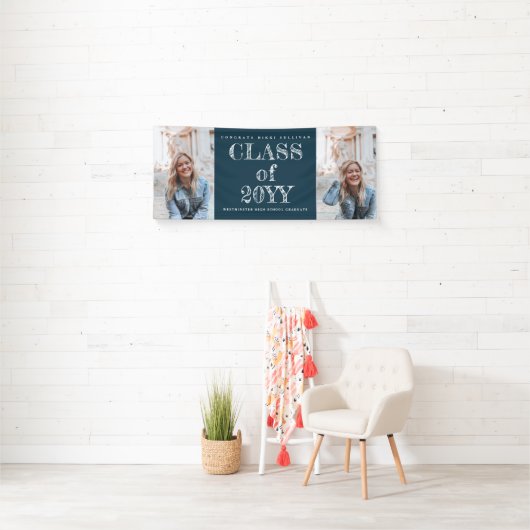 はっきりした2型写真卒業 横断幕 (インサイチュ)