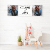 はっきりした2型写真卒業 横断幕 (インサイチュ)