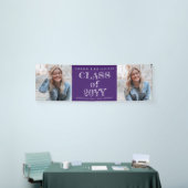 はっきりした2型写真卒業 横断幕 (トレードショー)