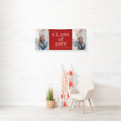 はっきりした2型写真卒業 横断幕 (インサイチュ)