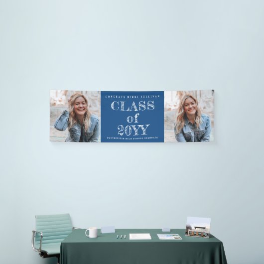 はっきりした2型写真卒業 横断幕 (トレードショー)