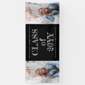 はっきりした2型写真卒業 横断幕 (縦)